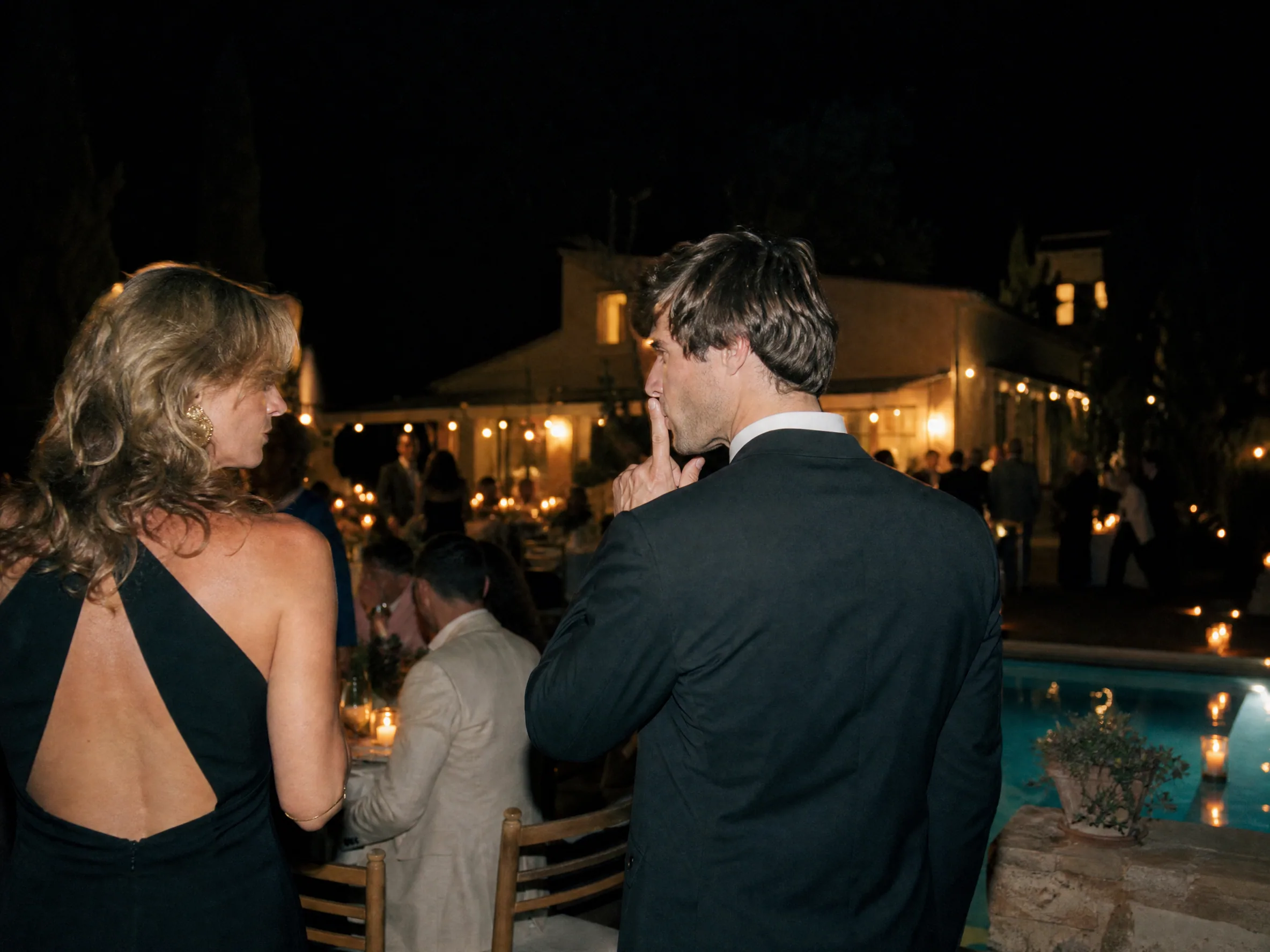 Wedding ceremony in Spain: Pool Parties, Terraces, and Outdoor Speaker Placement