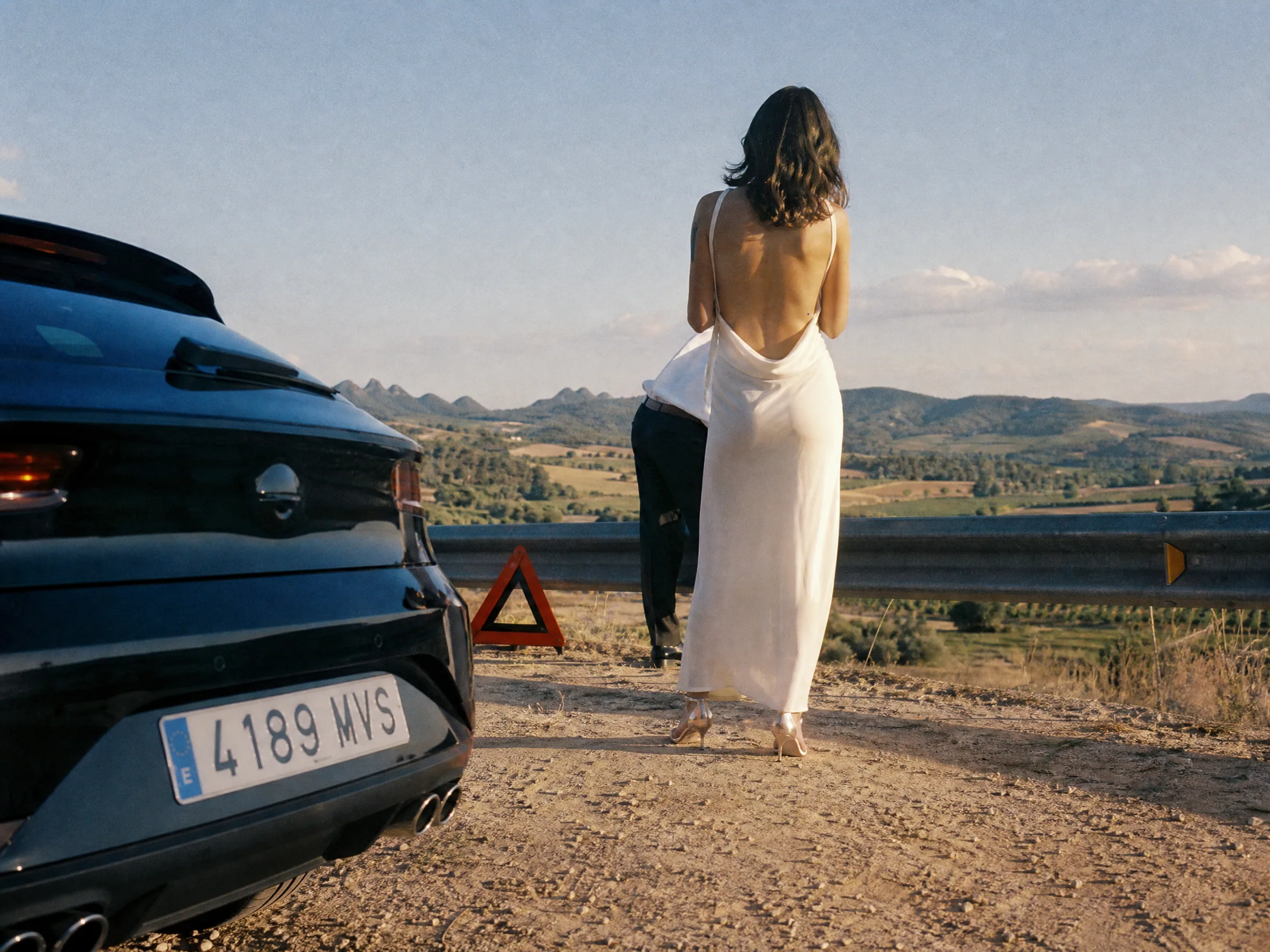 Guest Spanish Chaleco Reflectante and Triángulos: Rental-Car Emergency Kits for Destination Weddings in Spain