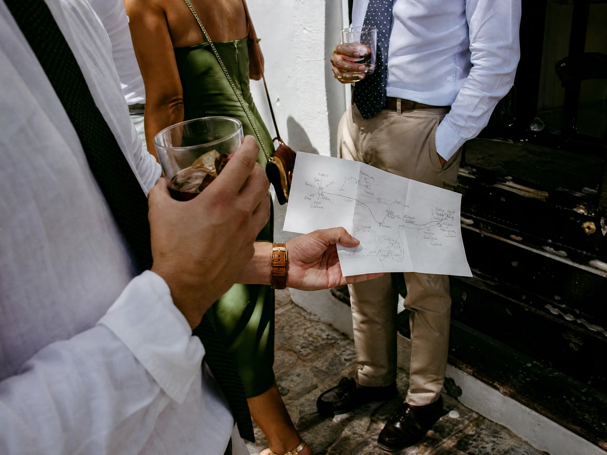 Luxury wedding detail: Who Needs Automático: Mapping Your Guest Drivers