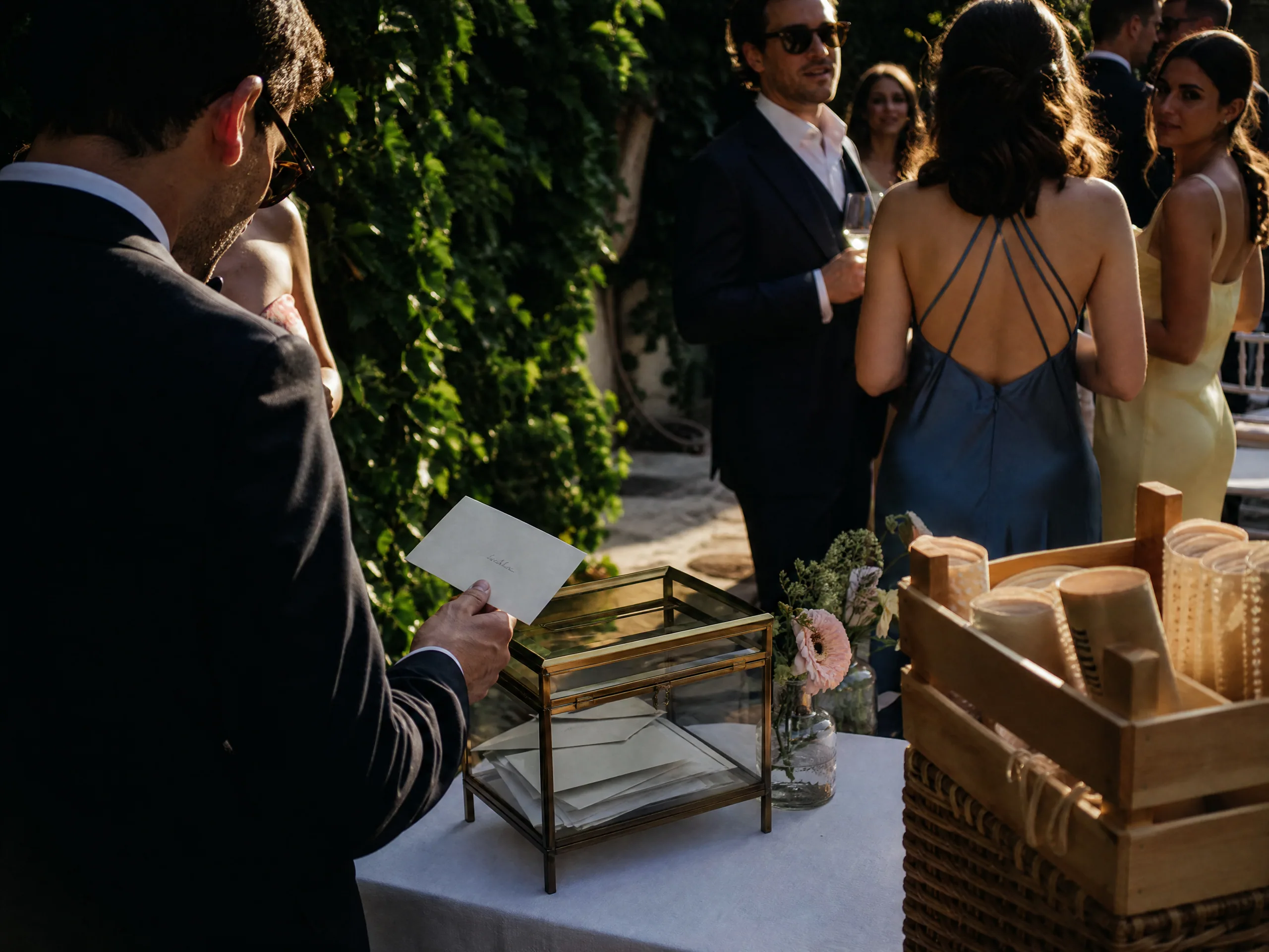 Wedding ceremony in Spain: Where Guests Should Leave the Envelope on the Day