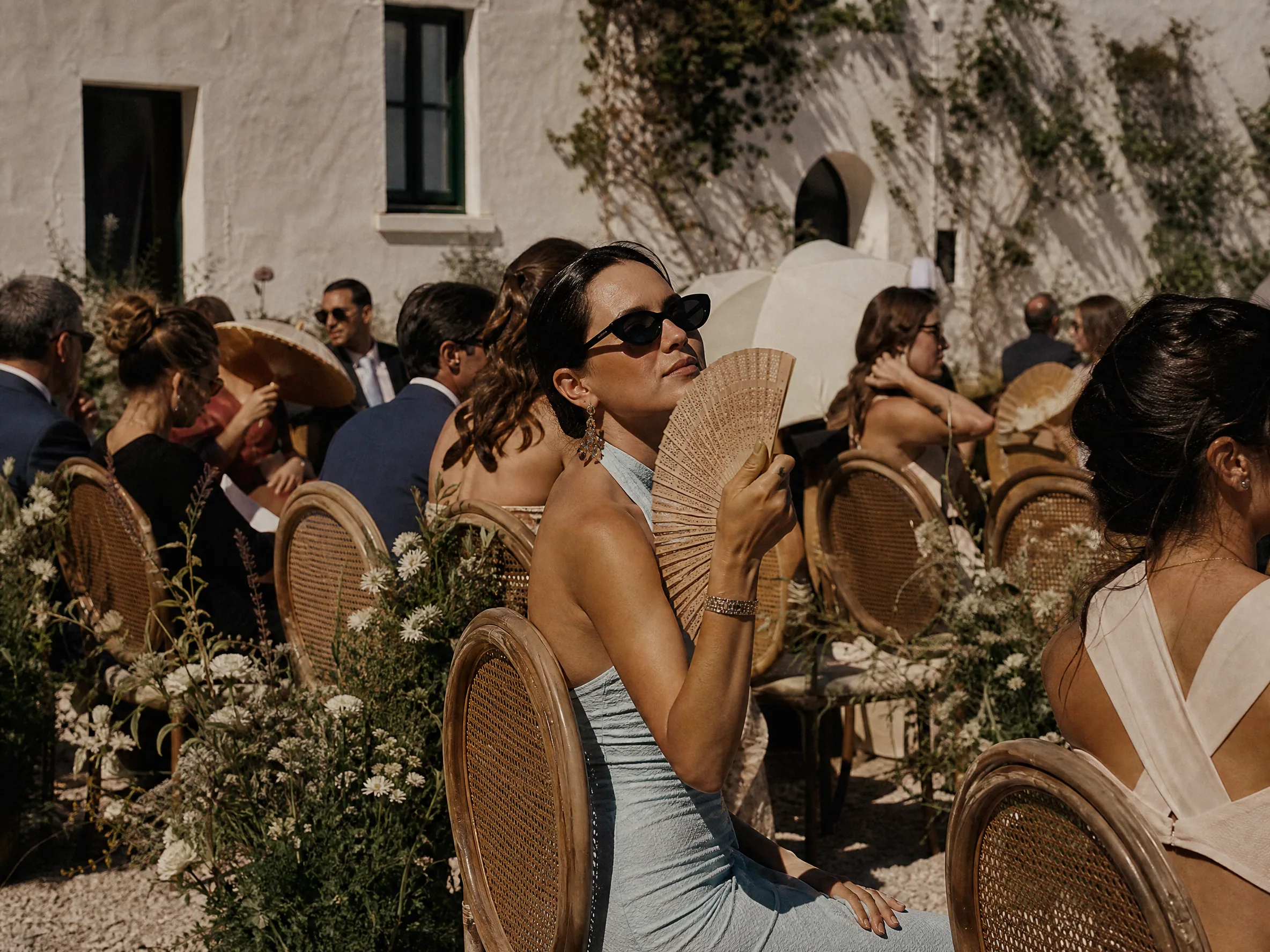 Wedding ceremony in Spain: Adapting to Menorca's Weather and Lighting