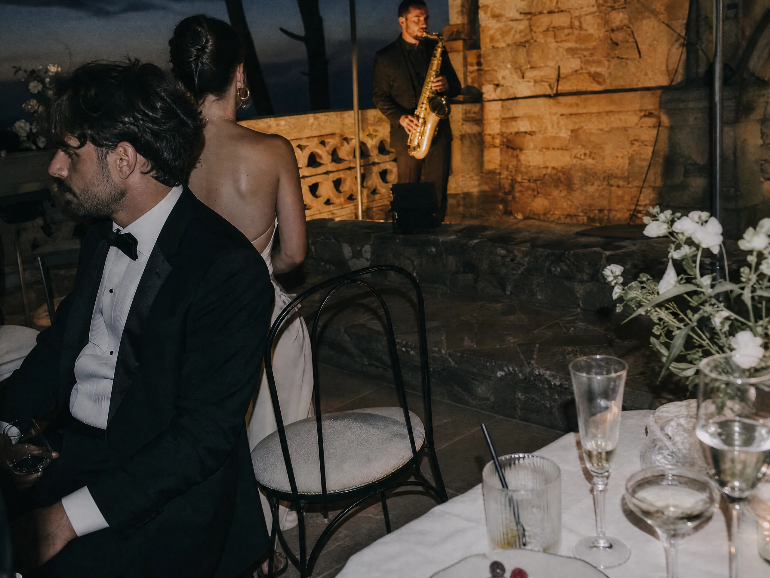 Wedding reception detail: Evaluate Acoustic Qualities