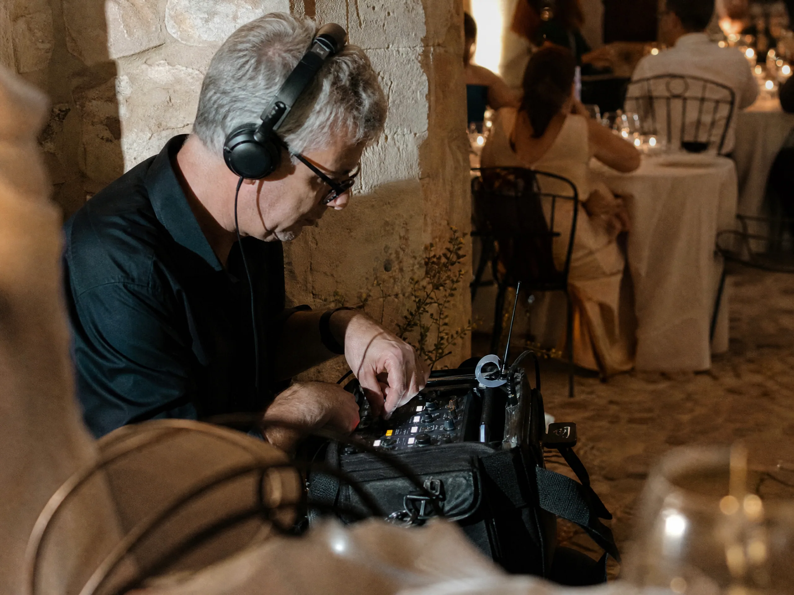 Wedding reception detail: How Do You Handle Audio During a Wedding?