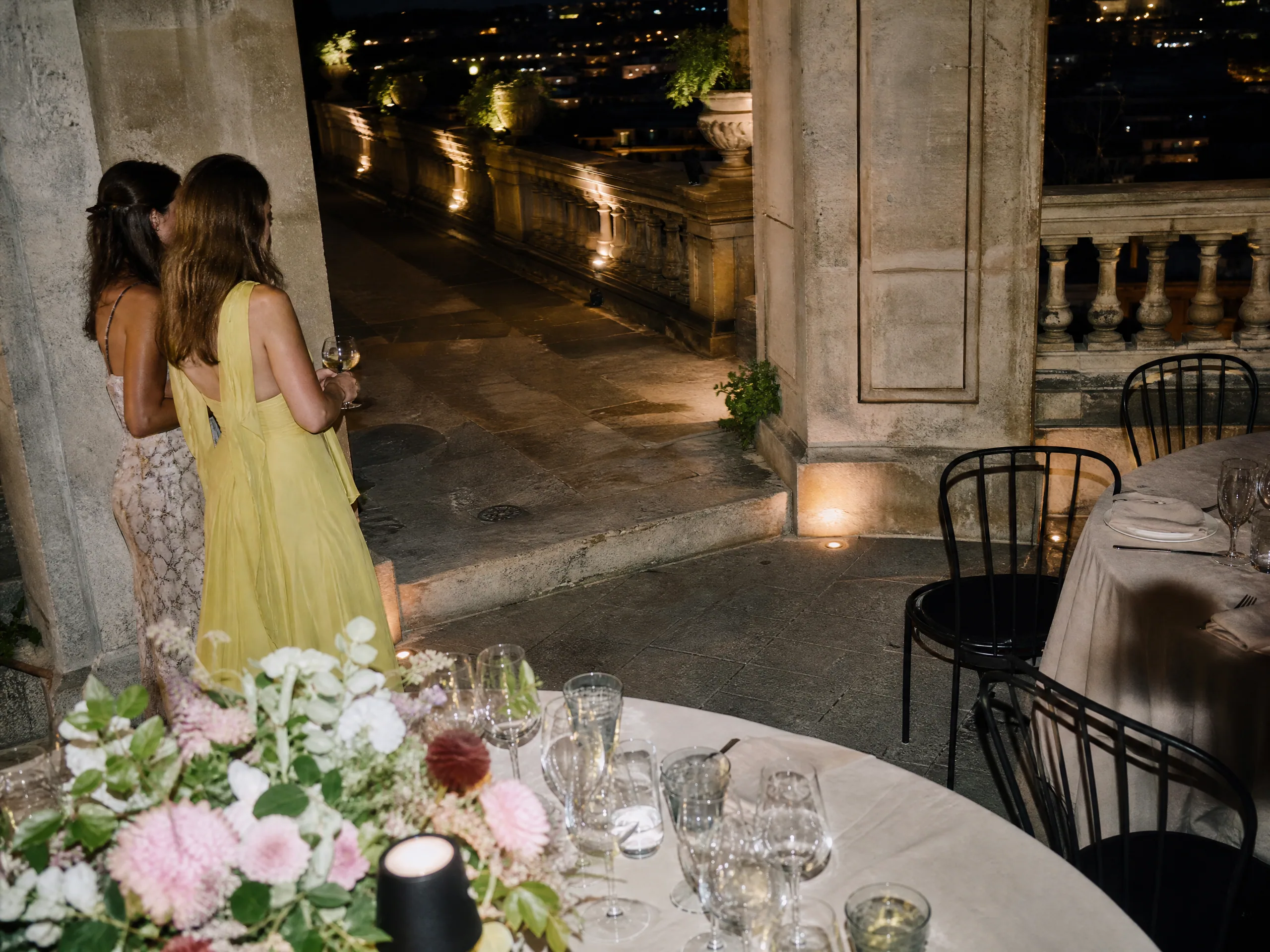 Wedding reception detail: Assess Acoustic Qualities