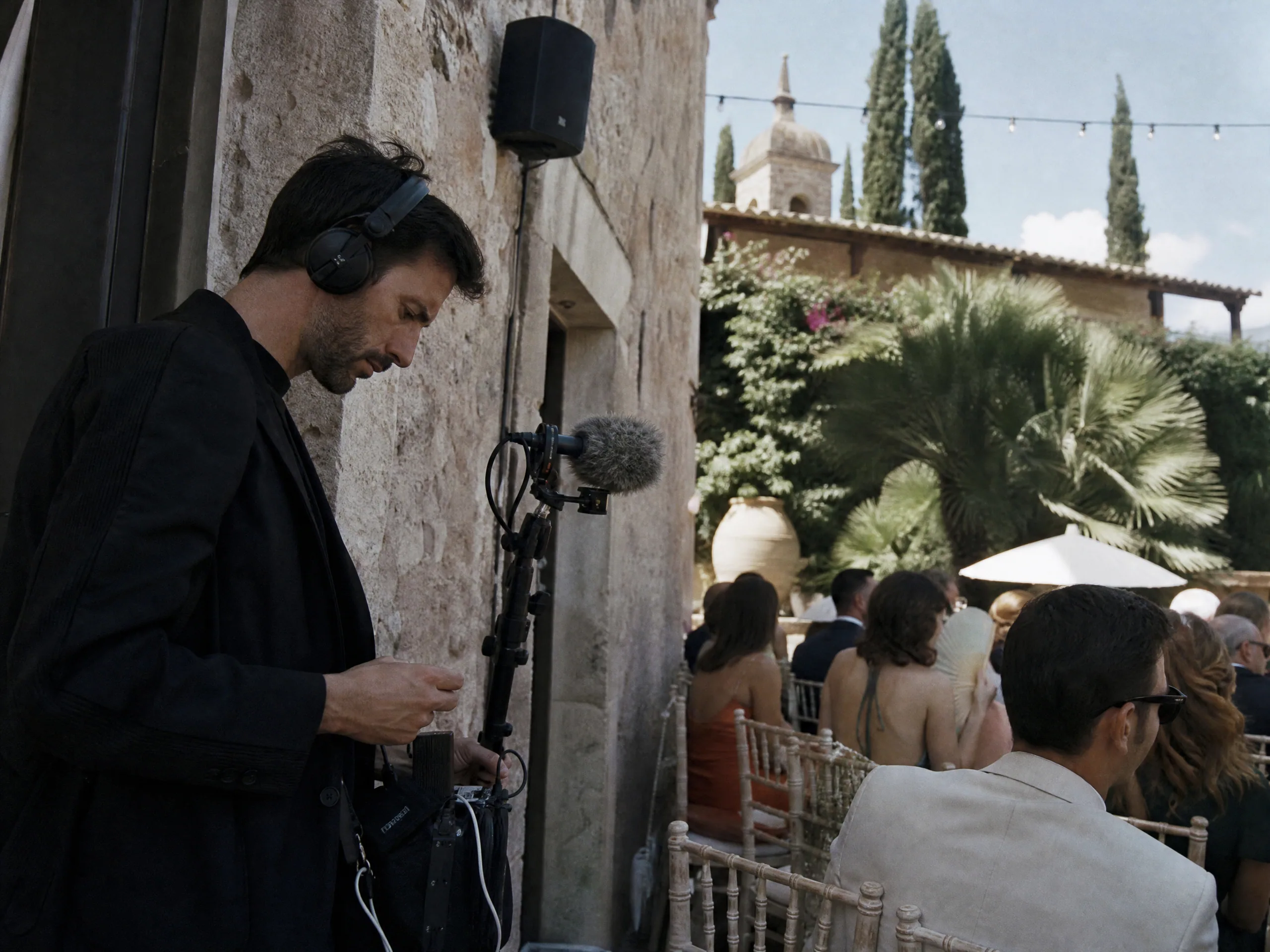 Wedding ceremony in Spain: Optimizing Audio in Outdoor Settings