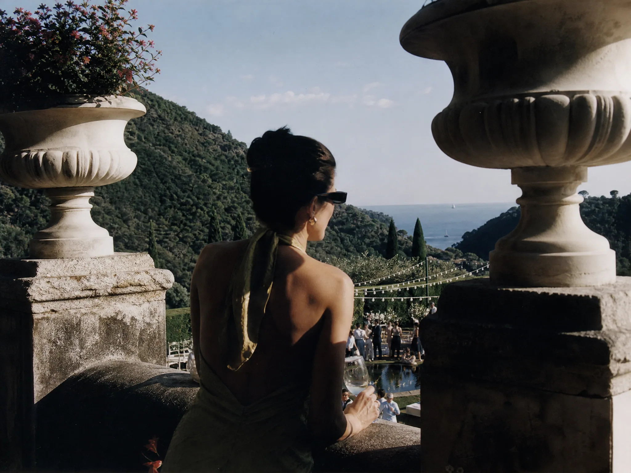 Luxury wedding detail: Benefits of Drone Filming in Spain Weddings