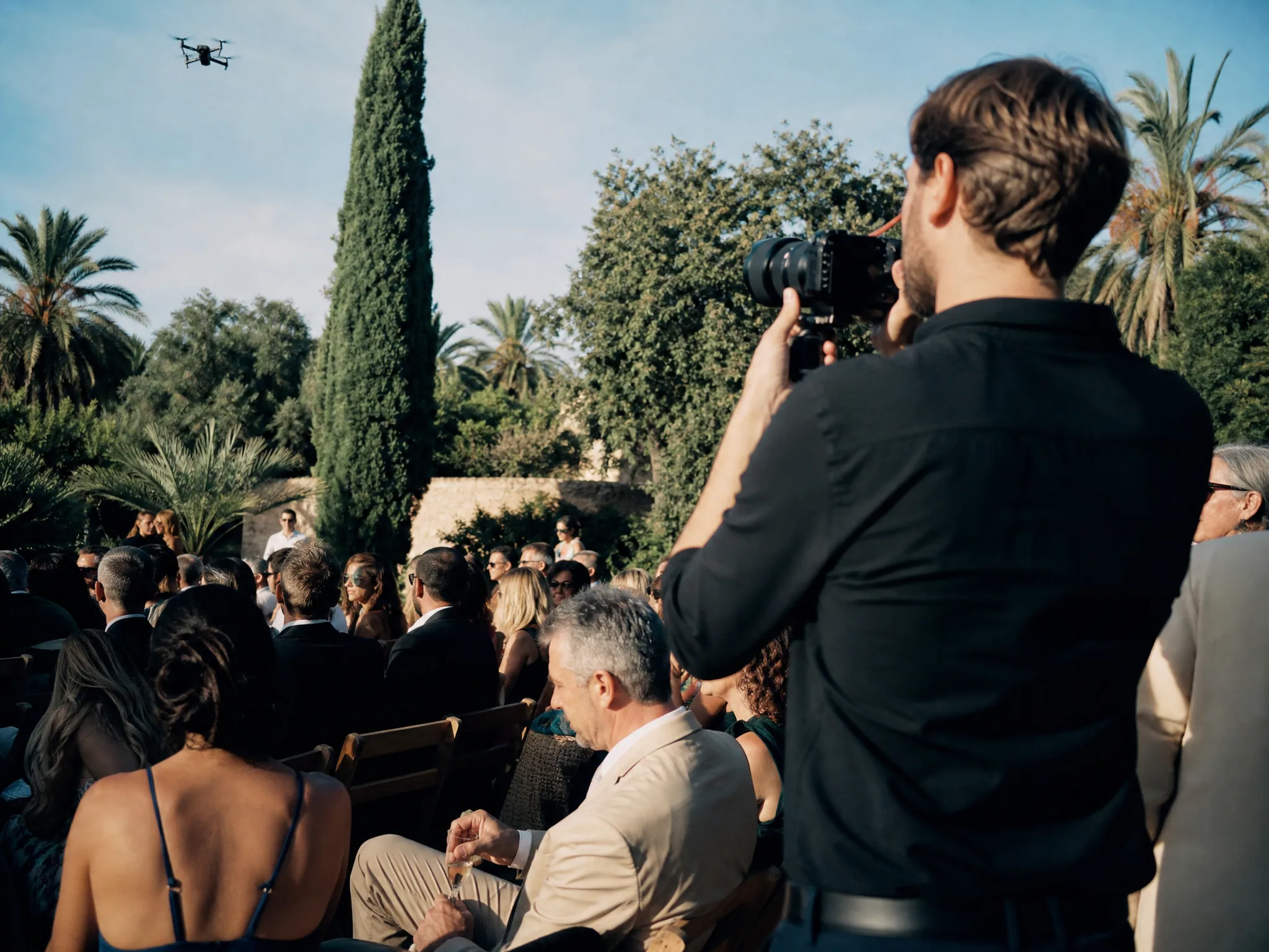 Wedding ceremony in Spain: When to Opt for Both: Second Shooter and Drone