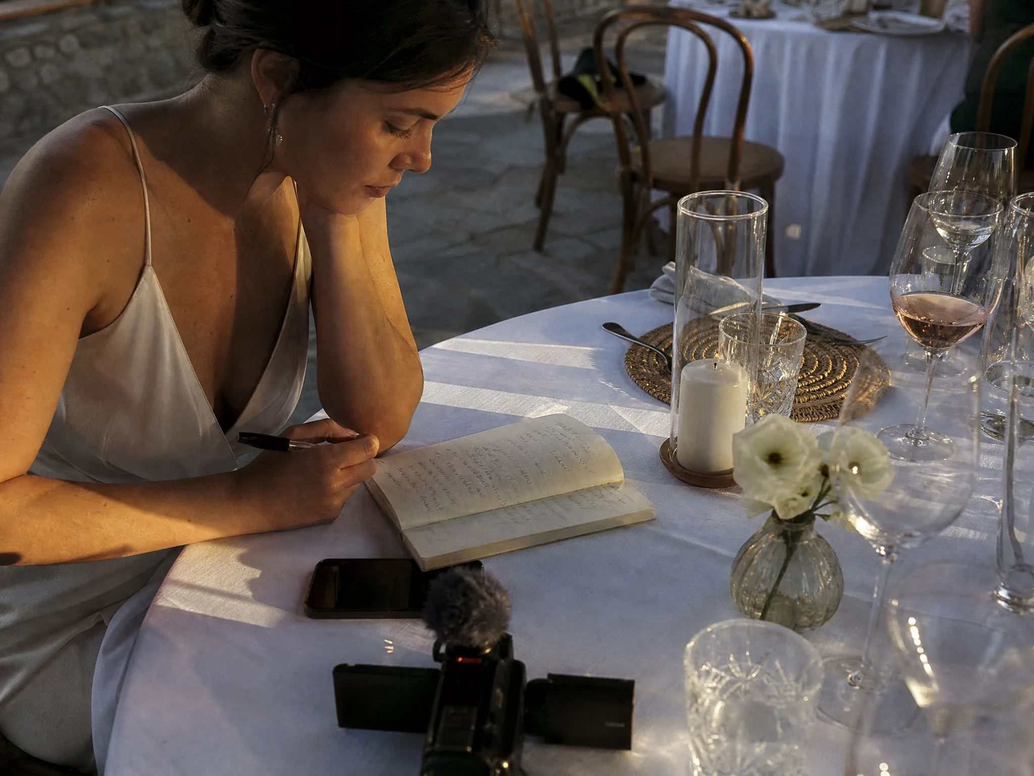 Wedding reception detail: Planning Your Wedding Film Budget