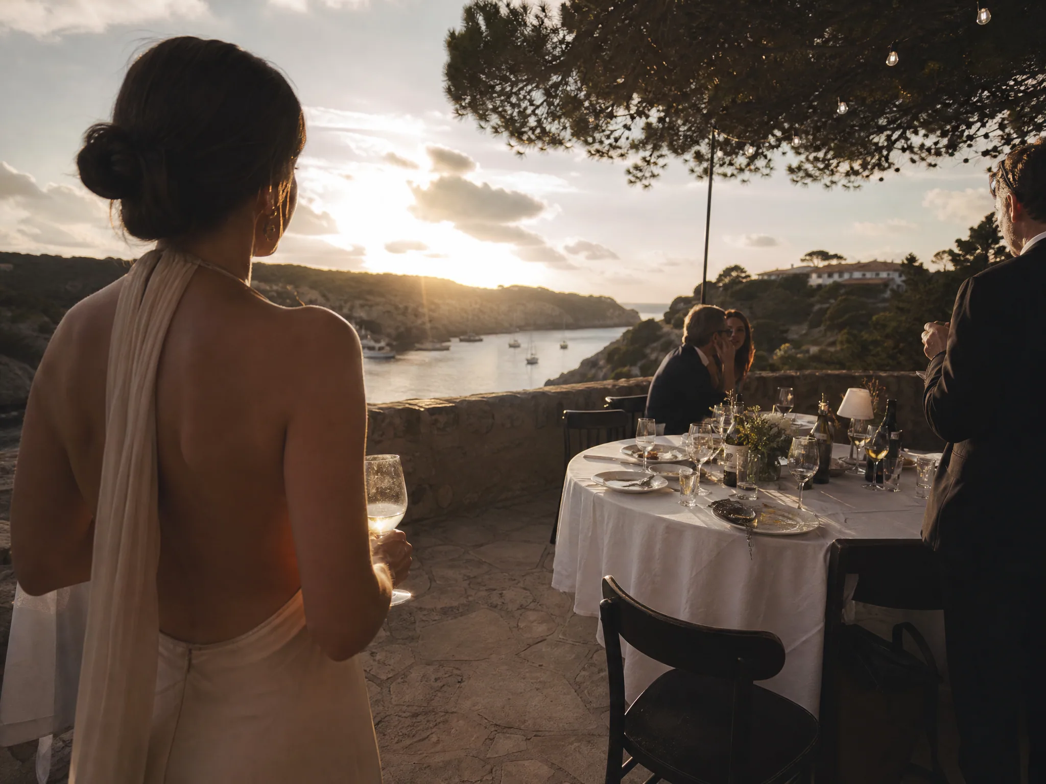 Wedding reception detail: Capturing Menorca’s Distinctive Light