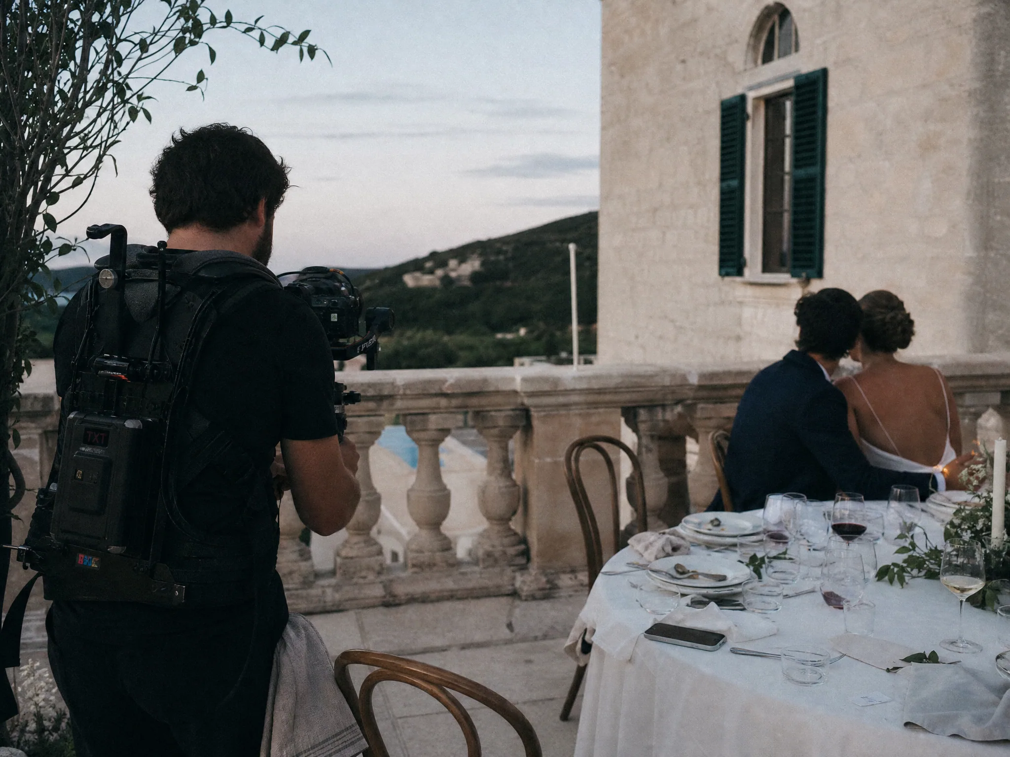 Wedding reception detail: Equipment Considerations for Island Weddings