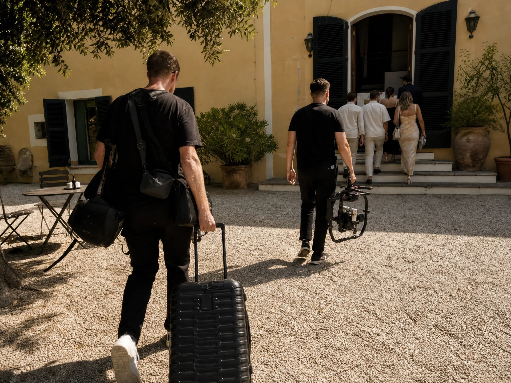 Destination wedding in Spain: Logistics of Filming on a Smaller Island