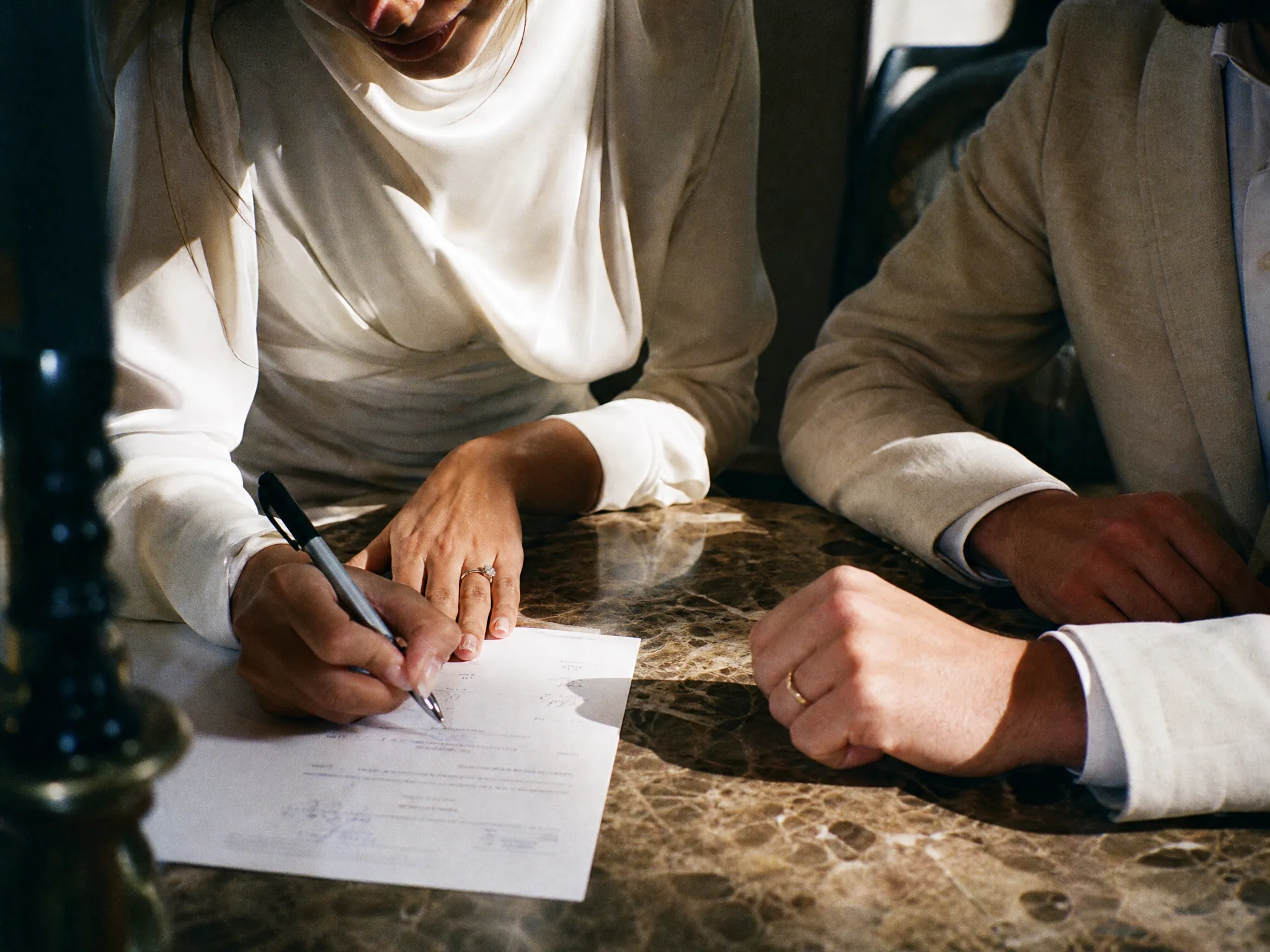 Luxury wedding detail: Understanding Permits for Eloping in Spain