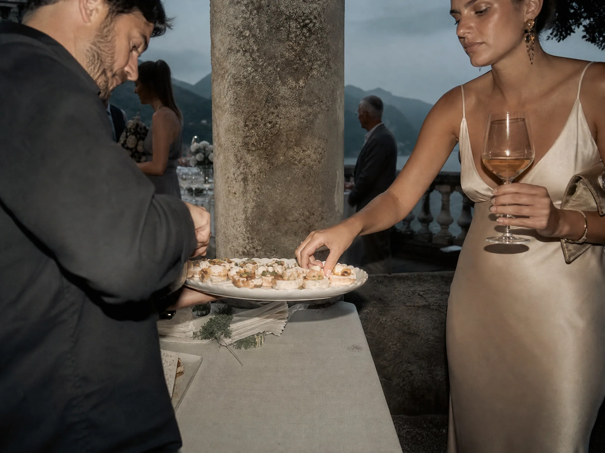 Wedding reception detail: Catering and Dining Options