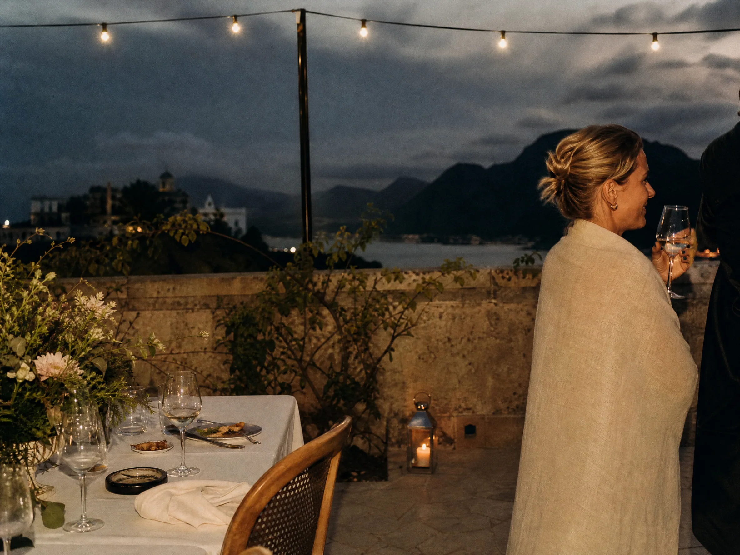 Wedding reception detail: Weather Considerations for October Weddings