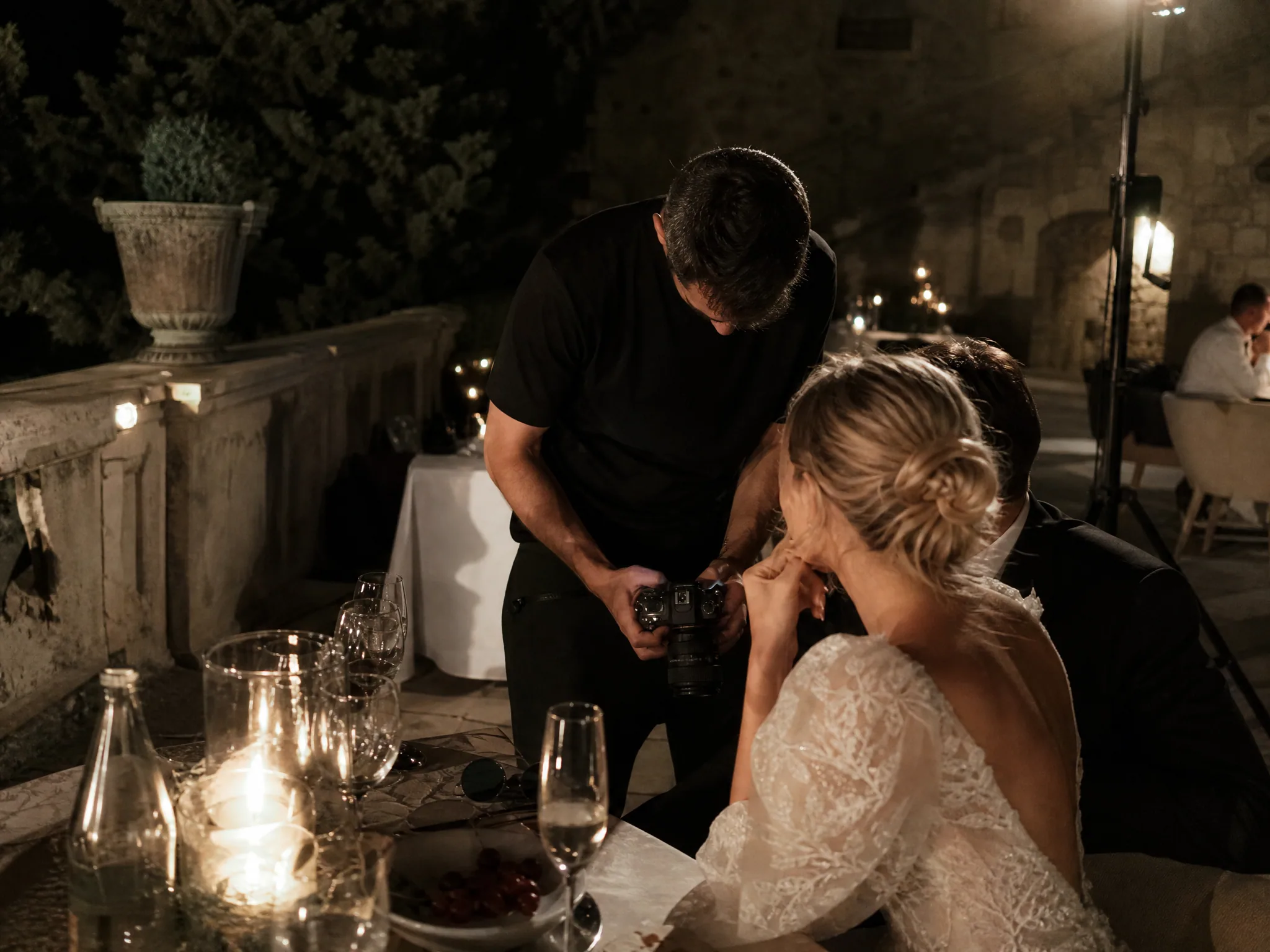 Wedding reception detail: Understanding the Videography Process